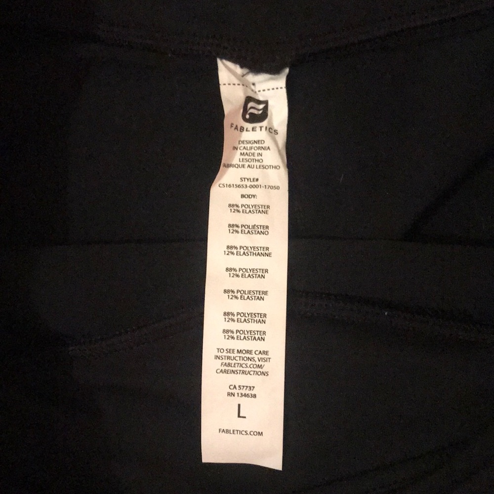 Fabletics Cropped Leggings - Picture 5 of 5
